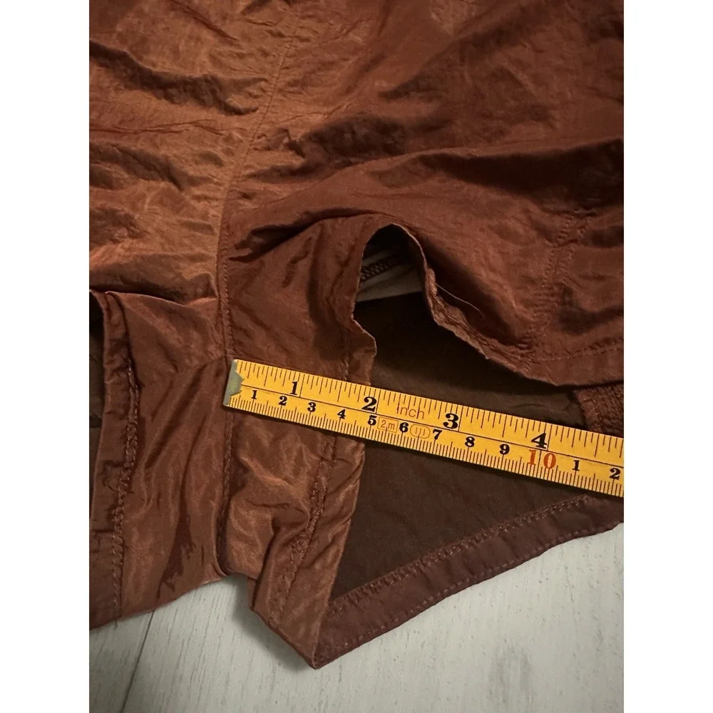 Free People Movement Start Me Up Hoodie Jacket & Shorts Set Sz S Bronze Color